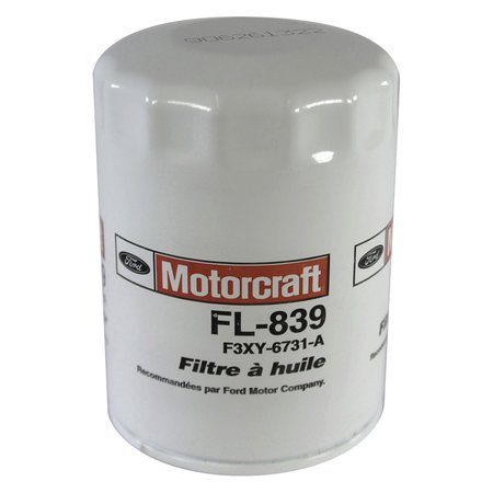 MOTORCRAFT Oil Filter, Fl839 FL839